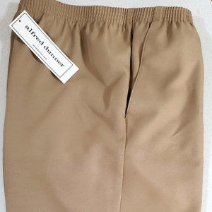 Alfred Dunner Women's Tan Pant